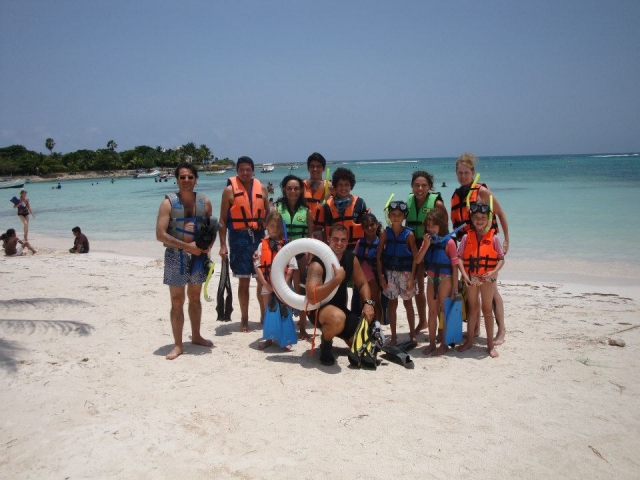 Familia de vacaciones